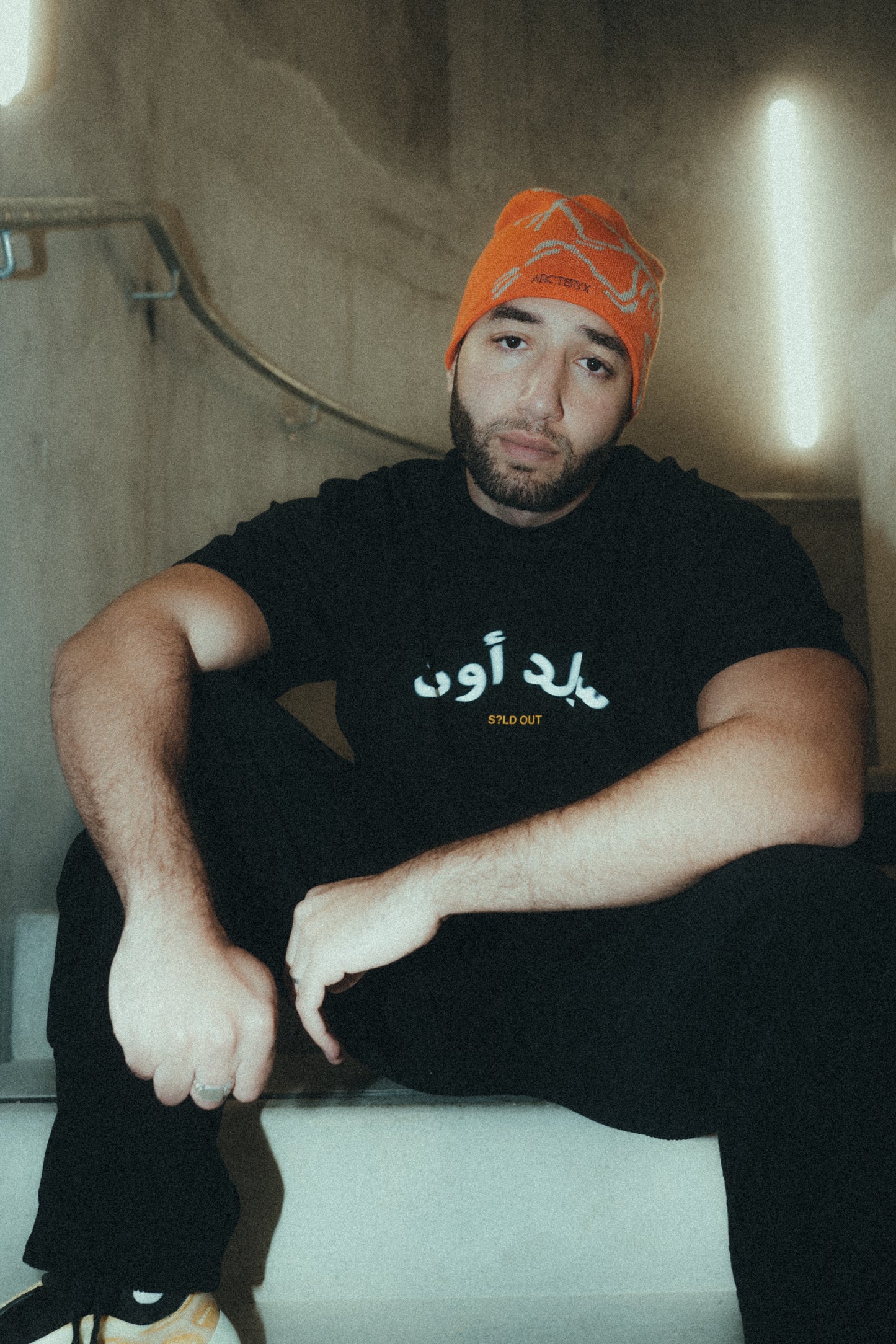 ARABIC TEE — BLACK