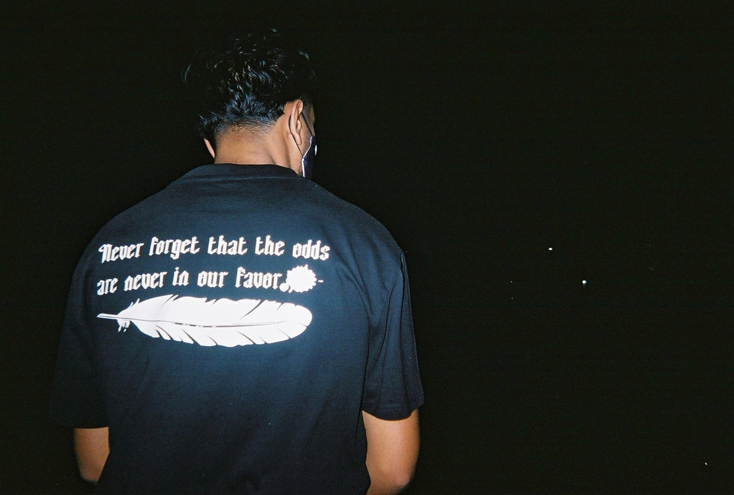 ODDS TEE — BLACK