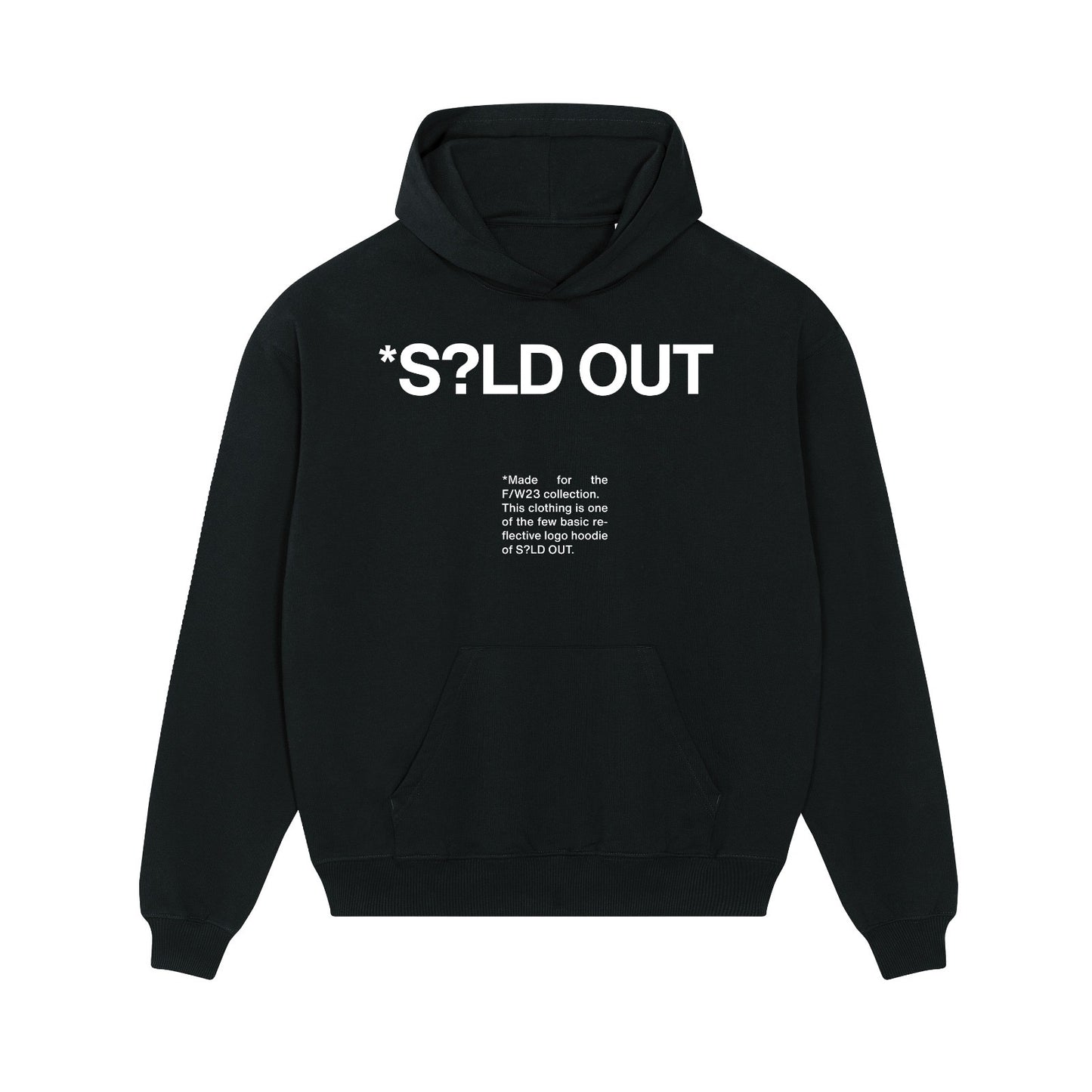 FW26 HOODIE — BLACK