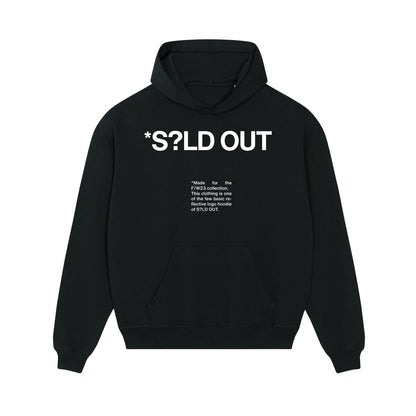 FW26 HOODIE — BLACK