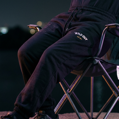 ARABIC JOGGER — BLACK